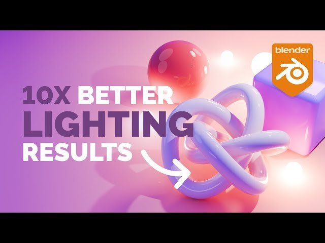 Better Blender Lighting With and Without HDRI
