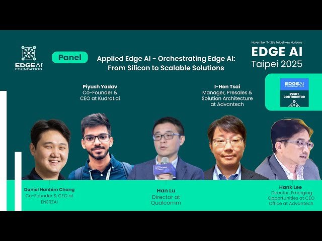 Edge AI in Action - Industry Panel on Real-World Business Applications