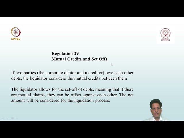 IBBI Regulations for Liquidation Process - Part 4 of 6