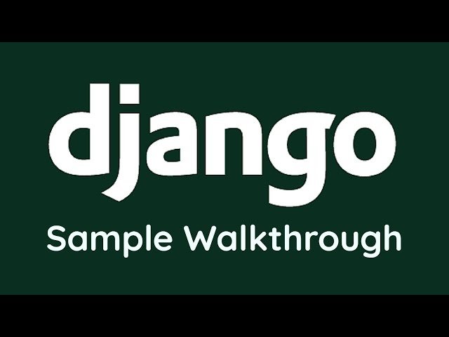 Django Tutorial Sample Code Walkthrough - Bootstrap Menu and Crispy Form