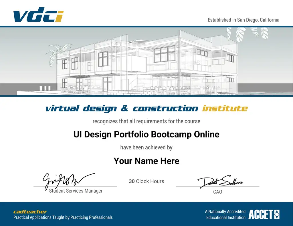 UI Design Portfolio Bootcamp Online