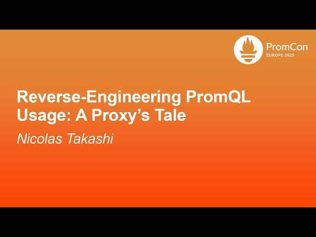 Reverse-Engineering PromQL Usage - A Proxy's Tale