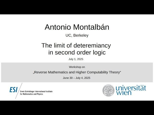 The Limit of Determinacy in Second Order Logic