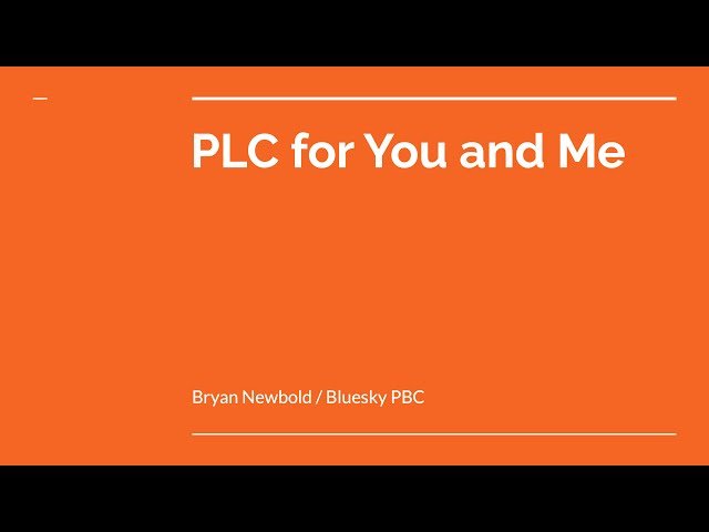 Bluesky and DID PLC - Account Portability in Decentralized Social Networks