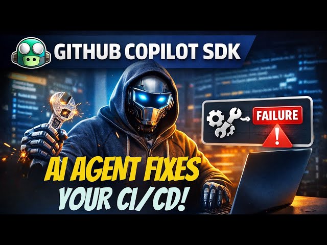 Build Self-Healing CI/CD Pipelines with GitHub Copilot SDK