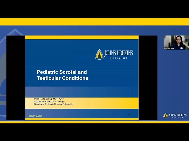 Pediatric Scrotal and Testicular Conditions