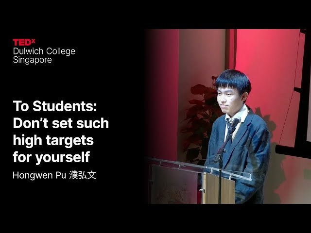 Don't Set Such High Targets for Yourself - Managing Expectations and Stress