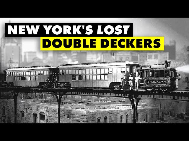 New York's Lost Double-Decker Train Above the Streets