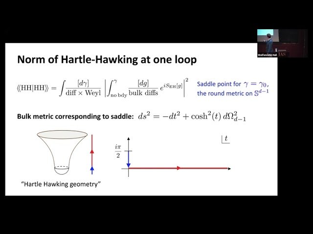 Quantum Mechanics of the Hartle-Hawking State