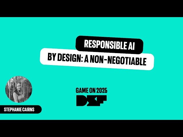 Responsible AI by Design: A Non-Negotiable