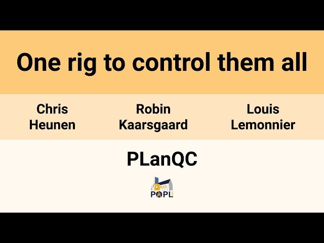 One Rig to Control Them All - A Theory for Computational Control