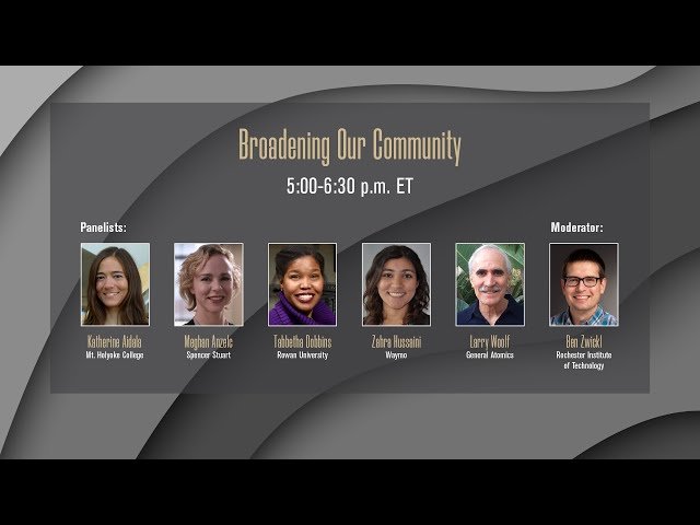 Broadening Our Community in Physics - Inclusivity and Career Diversity