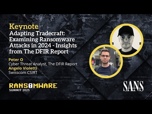 Adapting Tradecraft - Examining Ransomware Attacks in 2024 - Insights from The DFIR Report