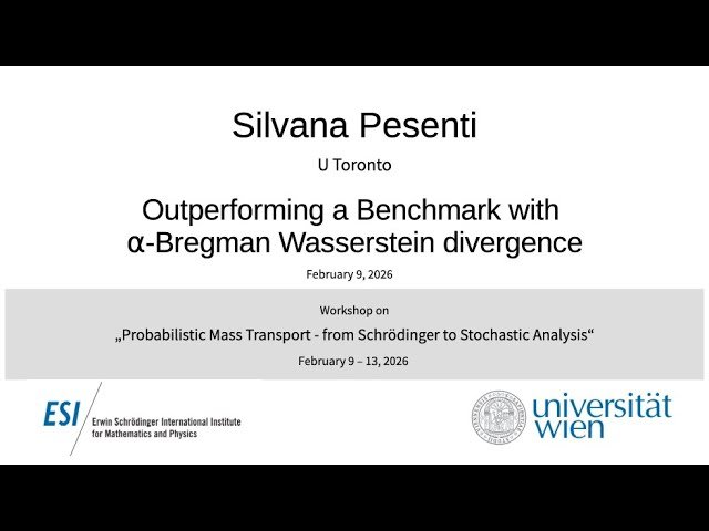 Outperforming a Benchmark with α-Bregman Wasserstein Divergence