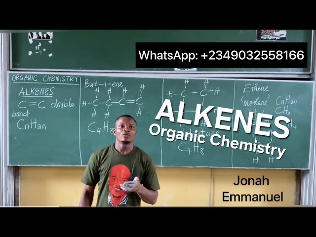 Alkenes - Organic Chemistry - Definition and Special Nomenclature