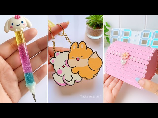 13 Easy Craft Ideas - Fun DIY Crafts for School and Gifts