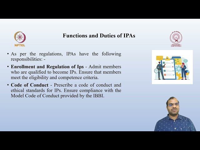 Insolvency Professional Agencies - Legal Framework, Eligibilities, Functions, and Governing Structure