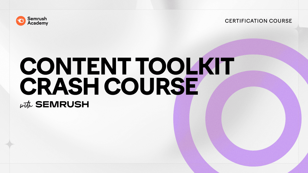 Content Toolkit Crash Course
