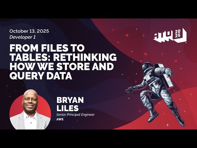 From Files to Tables - Rethinking How We Store and Query Data