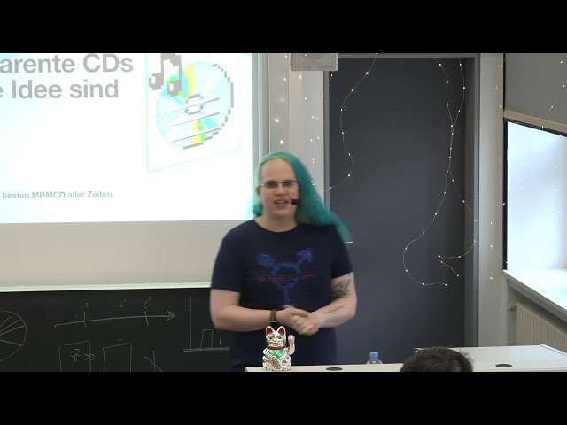 Warum transparente CDs eine schlechte Idee sind - CDs an sich aber nicht