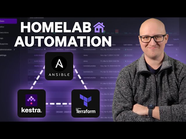 HomeLab Automation with Kestra - Integrating Ansible and Terraform Workflows