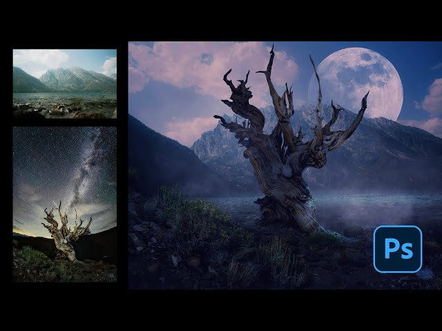 Real-Time Photoshop Compositing - Random Image Challenge 01