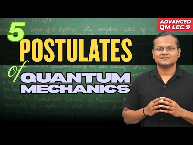 5 Postulates of Quantum Mechanics