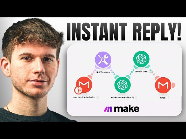 I Built an AI Email Autoresponder on Make.com - Step-by-Step Tutorial