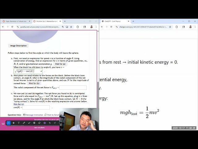 Physics 4A - Momentum and Conservation Laws - Problem Set 7
