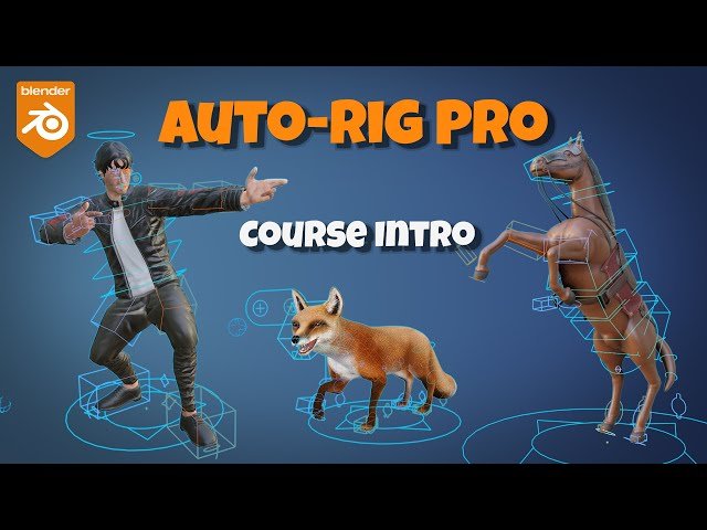 Rig Anything with Auto-Rig Pro - Tutorials