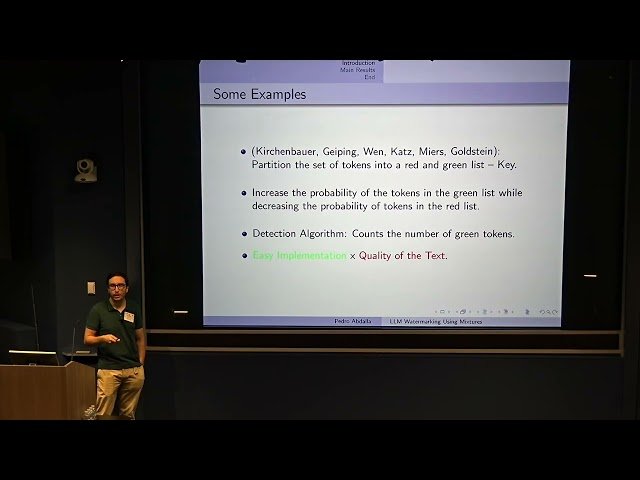 LLM Watermarking Using Mixtures and Statistical-to-Computational Gaps