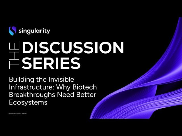 Building the Invisible Infrastructure - Why Biotech Needs Ecosystems