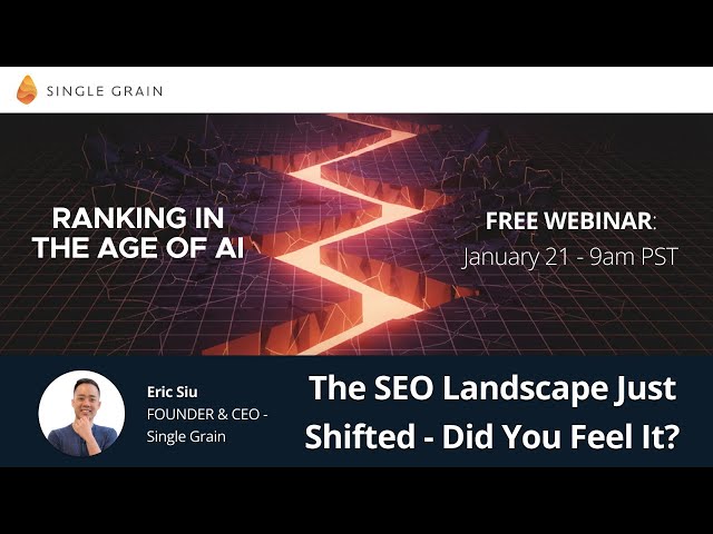 Ranking in the Age of AI - The Playbook for 2026 and Beyond