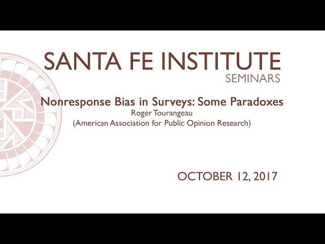 Nonresponse Bias in Surveys - Paradoxes and Challenges
