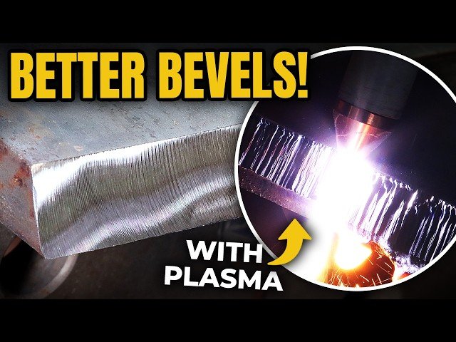 Beveling Plate with a Plasma Cutter - Tips for Clean Cuts and Less Grinding