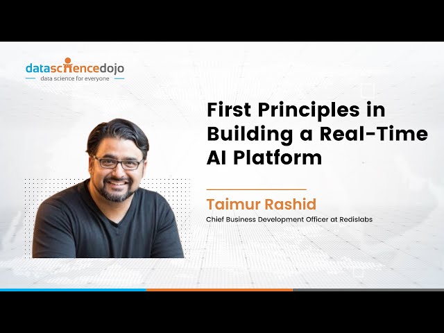 First Principles in Building a Real-Time AI Platform