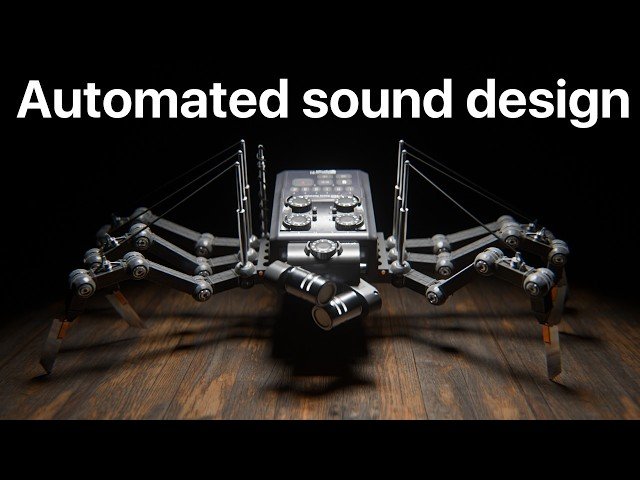 Automated Sound Design for Blender Animations Using Motion Sounds Extension