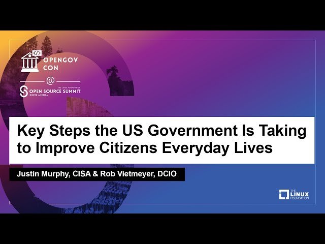 Key Steps the US Government Is Taking to Improve Citizens' Everyday Lives