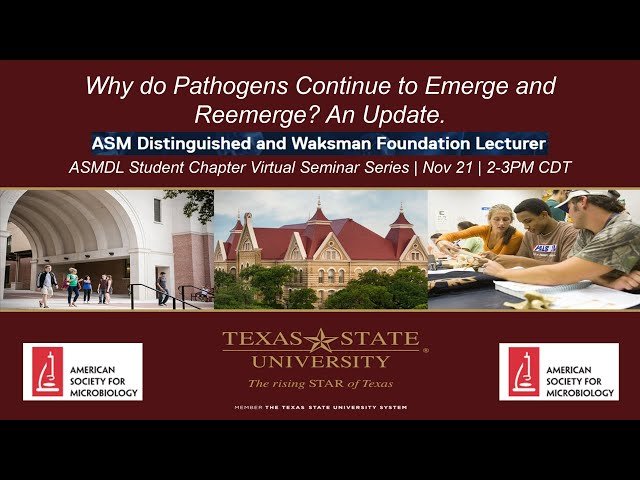 Why Do Pathogens Continue to Emerge and Reemerge? - An Update