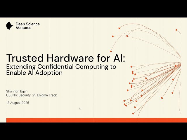 Trusted Hardware for AI Workloads - Extending Confidential Computing to Enable AI Adoption