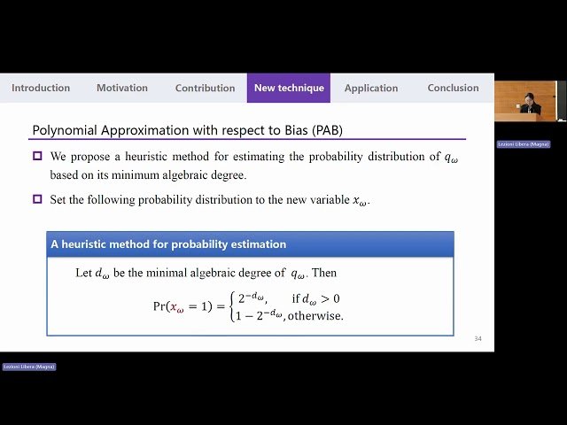 Cryptanalysis of Stream Ciphers 1 - Talk 2/3
