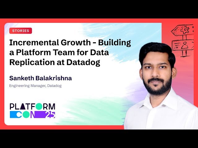 Incremental Growth - Building a Platform Team for Data Replication at Datadog