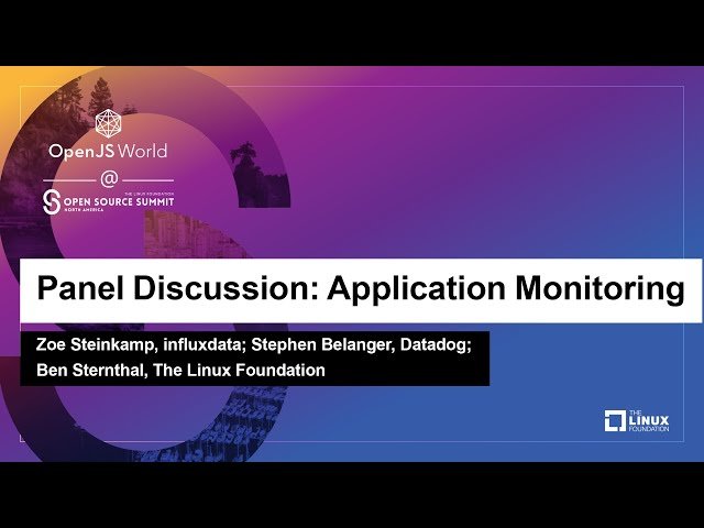 Application Monitoring - Panel Discussion