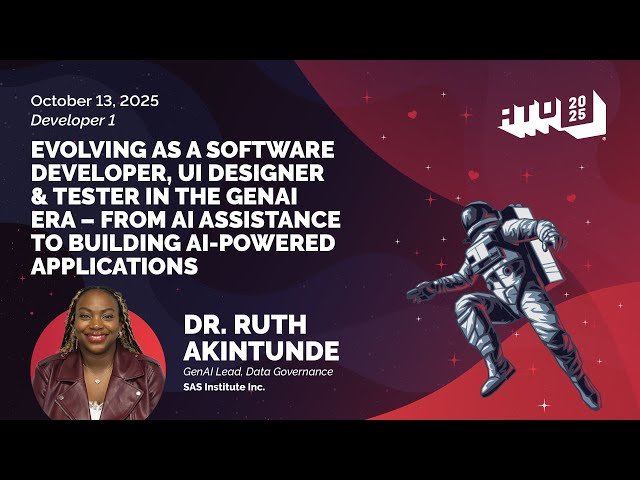 Evolving As A Software Developer, UI Designer and Tester In The GENAI Era - From AI Assistance To Building AI-Powered Applications