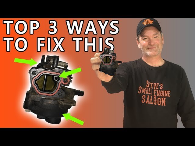 The Top 3 Secrets to Fixing Your Plastic Briggs Carburetor