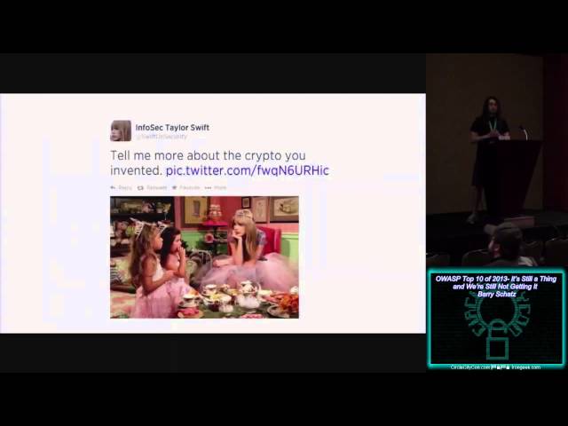 OWASP Top 10 of 2013 - It's Still a Thing and We're Still Not Getting It