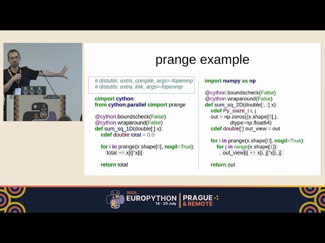 Parallel Programming and Cython