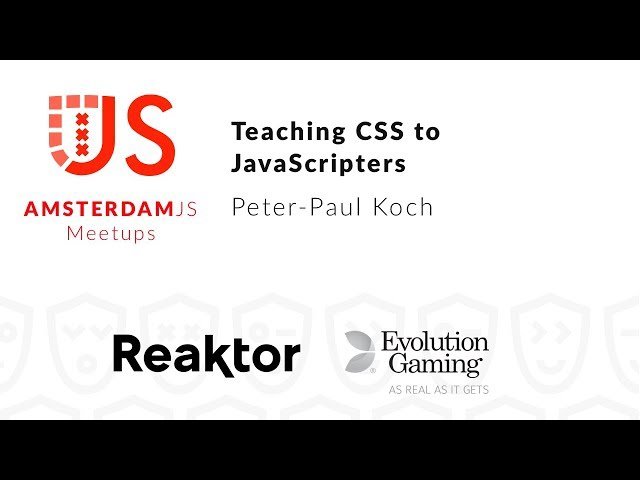 Teaching CSS to JavaScripters