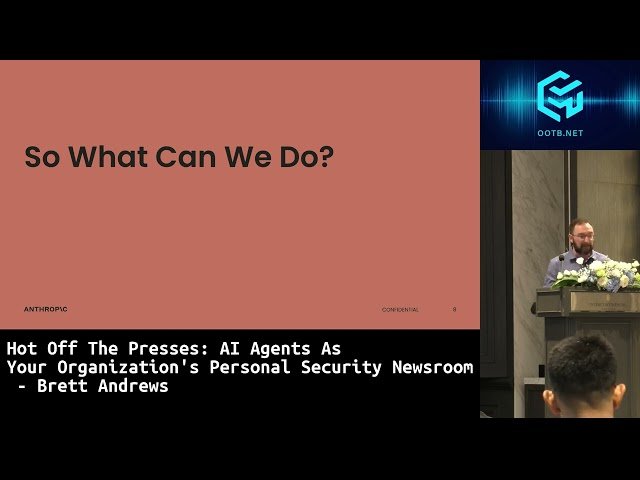 AI Agents As Your Organization's Personal Security Newsroom