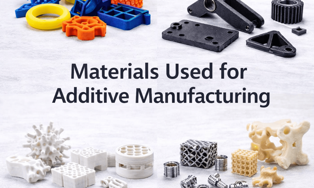Materials Used for Additive Manufacturing